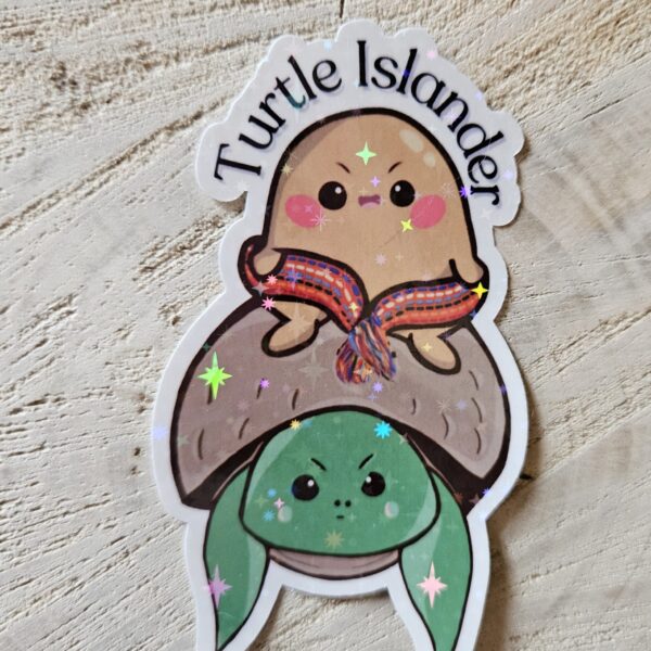 Turtle Islander Sticker