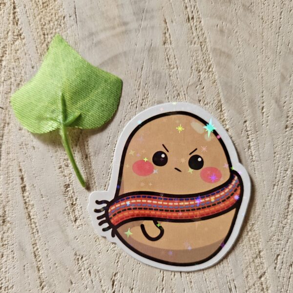 Angry Potato Sticker