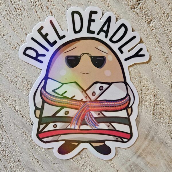 Riel Deadly Sticker